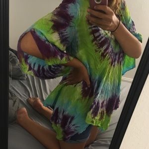 Tie dye blouse